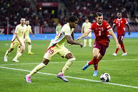 2024–25 UEFA Nations League, Switzerland vs Spain: